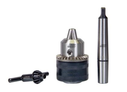 Imagem de Mandril Cônico C/ Chave 5/8 3-16mm + Haste Cone Morse 2