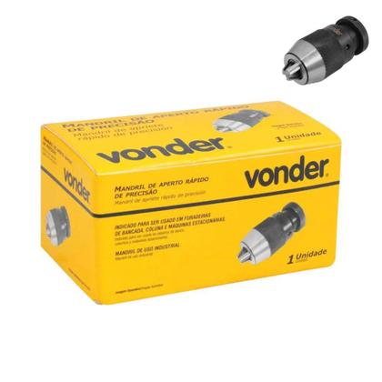 Imagem de Mandril de Aperto Rápido 1 a 16 Milímetros Cone B18 VONDER
