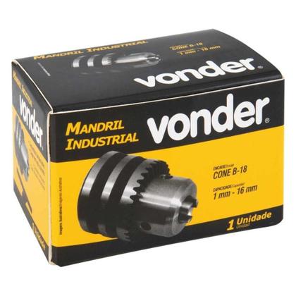 Imagem de Mandril Industrial 1 a 16mm B-18 - Vonder