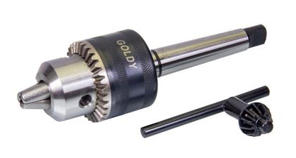 Imagem de Mandril Leve C/ Chave 5/8 1 A 16mm + Haste Cone Morse 2 Cm2