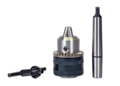 Imagem de Mandril Leve C/ Chave 5/8 1 A 16mm + Haste Cone Morse 2 Cm2