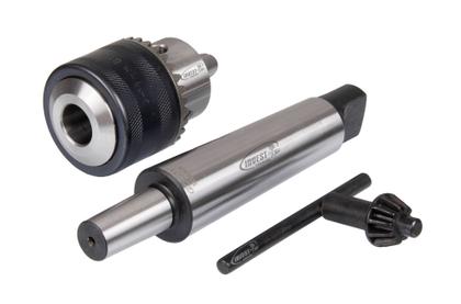 Imagem de Mandril Leve Com Chave 5/8 De 3 A 16mm + Haste Cone Morse 4