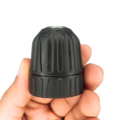 Imagem de Mandril Manuel 3/8 Aperto Rápido Engate Rosca Com Ajuste Parafusadeirais Furadeiras Broca Bitz Ferja