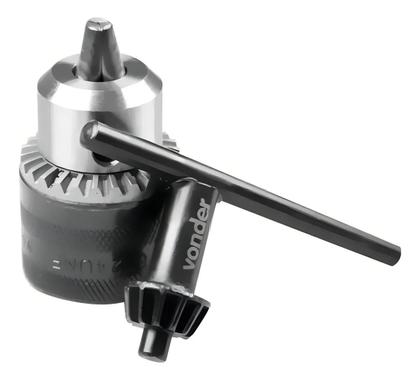 Imagem de Mandril P/ Furadeira C/ Chave Rosca 3/8pol 24 Fios, Vonder