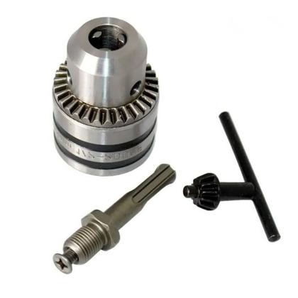 Imagem de Mandril Para Furadeira Adaptador 1l2 Sds Plus Martelete Bosch Makita Skil Com Adaptador Chave 4Pçs
