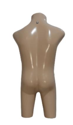 Imagem de Manequim infantil unissex ( Meio corpo Bebê, 6 meses a 1 ano) na cor bege