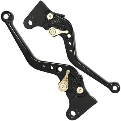 Imagem de Manete de freio embreagem esportivo a tambor CG125 1992 a 2018 CG150 Fan Titan CG160 Start Pop100 Pop110 com manopla par