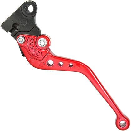 Imagem de Manete de freio embreagem esportivo a tambor CG125 1992 a 2018 CG150 Fan Titan CG160 Start Pop100 Pop110 com manopla par