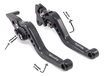 Imagem de Manete Esportivo Yamaha Mt03 R3 Mt 03 Stark Race