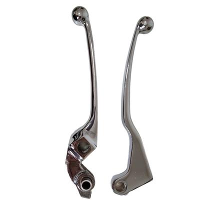 Imagem de Manete (Par) Alumínio Cromado Freio e Embreagem - Alpha Factor - Honda Cb 600f Hornet 2005 a 2007