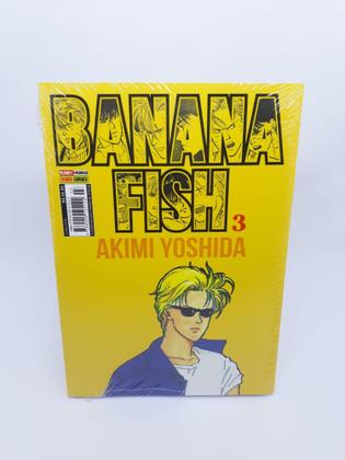 Manga Banana Fish Volume 3 Portugues - PANINI - Revista HQ