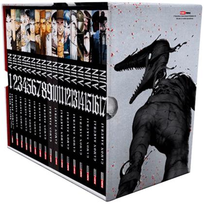 Imagem de Mangá Box Especial 17 Primeiros Volumes Ajin, 1424 Páginas, Capa Cartão, Editora Panini