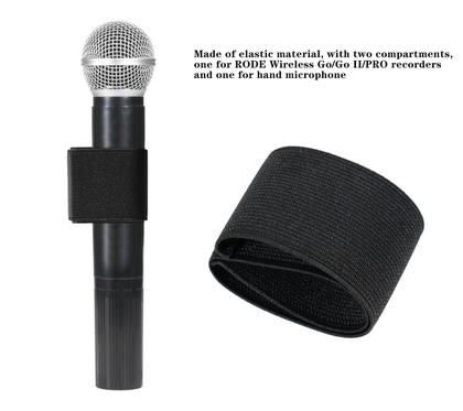 Imagem de Manga elástica de microfone MOTAIN para RODE Wireless Go/Go II/PRO