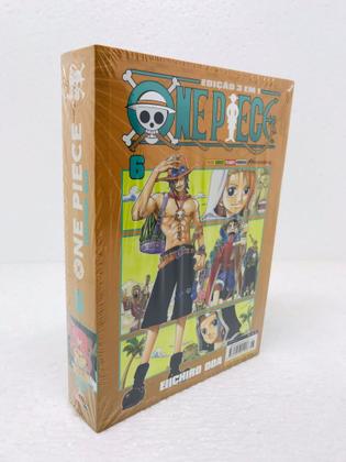 Mangá One Piece 3 Em 1 Vol. 6 - Panini - Revista HQ - Magazine Luiza