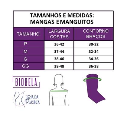 Imagem de Mangas Cirurgia Plástica Braços Lipo Branquioplastia Biobela