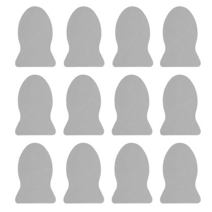 Imagem de Mangas de dedo para jogos Jawfait Silver Fiber, 12 unidades