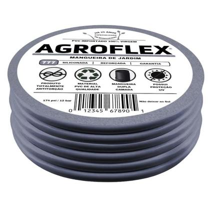 Imagem de Mangueira Agroflex 100 M Kit Esguicho + Engate Tramontina