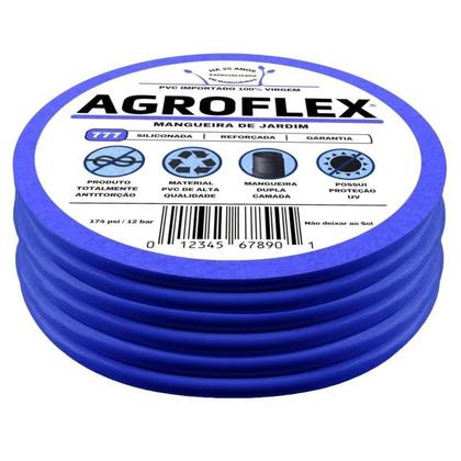 Imagem de Mangueira Agroflex 50Metros Com Kit Conjunto Tramontina