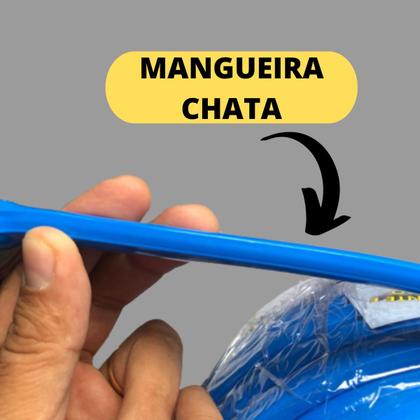 Imagem de Mangueira ANTI-TORÇÃO 50 METROS Resistente Chata Reforçada Não Dobra Para Quintal Casa