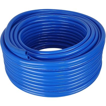 Imagem de Mangueira Azul Dupla Ordenha Atóxica Leite 8,0x3,5mm - 50 Metros Londribor