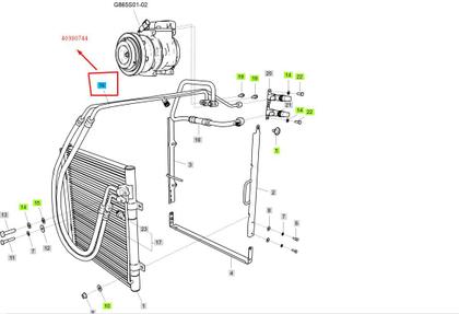 Imagem de Mangueira De Descarga Pks - Trator Ls Plus80,90,100
