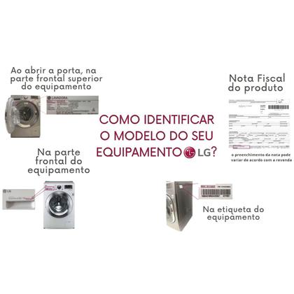 Imagem de Mangueira De Drenagem Da Saída De Água Para Lava E Seca LG 5214FR3188G Original