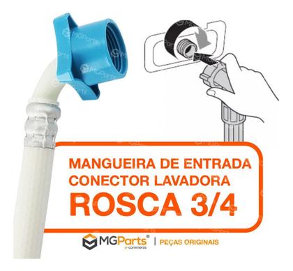 Imagem de Mangueira De Entrada Água Fria Para Lavadora Lava E Seca LG