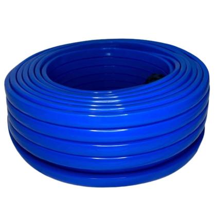 Imagem de Mangueira de Jardim 20 Metros ANTI TORÇÃO CHATA Flexível Resistente Para Quintal Casa Lavar Carro Reforçada