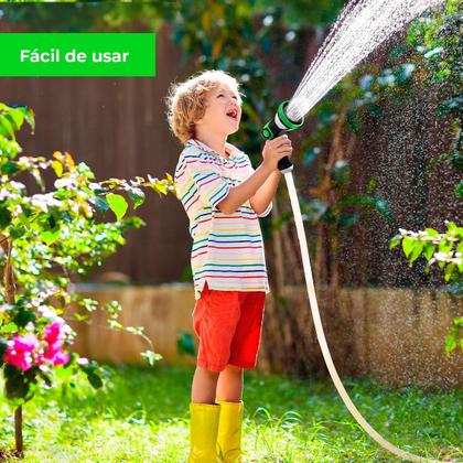 Imagem de Mangueira De Jardim Flexível 30 Metros 10 Modos Jato Premium