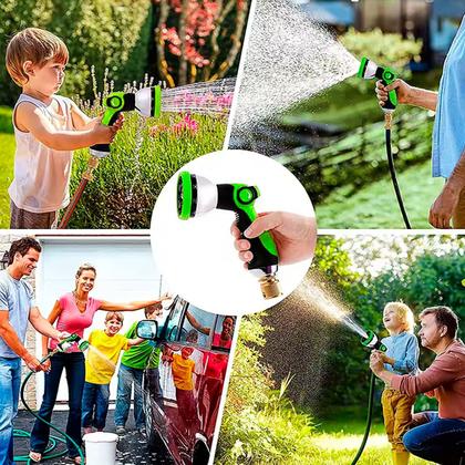 Imagem de Mangueira De Jardim Flexível 30 Metros 10 Modos Jato Premium