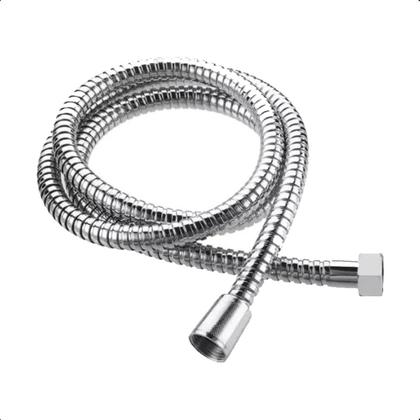 Imagem de Mangueira de Metal Cromado Civitt Para Ducha Higienica 1,90m