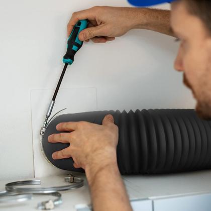 Imagem de Mangueira de ventilação Simple Deluxe, duto flexível de alumínio de 4 polegadas