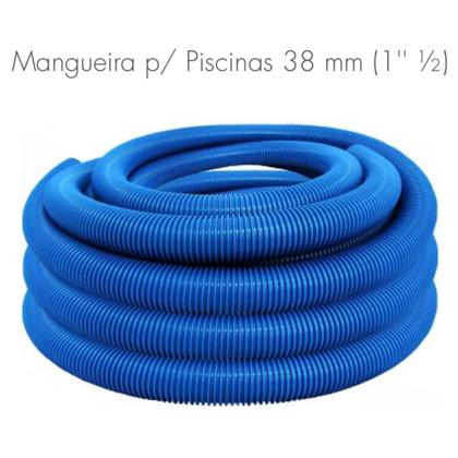 Imagem de Mangueira ecológica 38mm para limpeza de piscinas 6 metros 