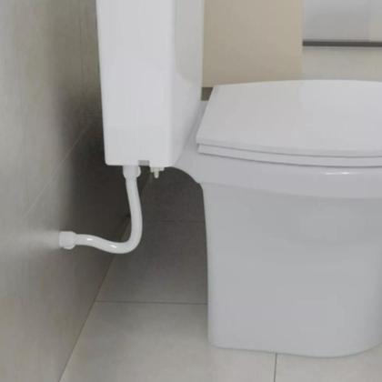 Imagem de Mangueira Engate Flexível 30cm 1/2 Pia Privada C/ Niple