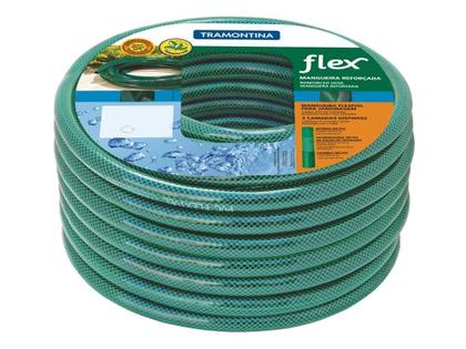 Imagem de Mangueira especial flex em pvc para jardim com 15 metros tramontina