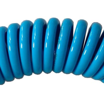 Imagem de Mangueira Espiral Tubo Pu 8mm X 3,5 Metros Ar Comprimido