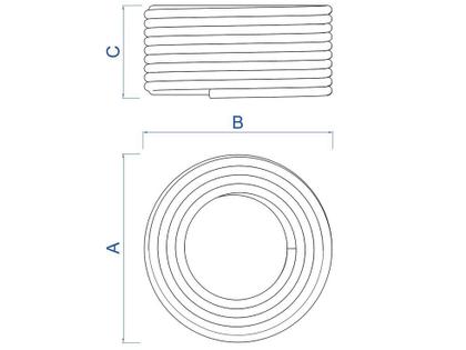 Imagem de Mangueira Flex Tramontina 10m com Esguicho Engate Rosqueado