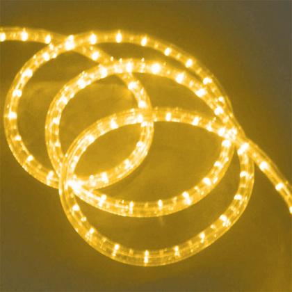 Imagem de Mangueira Luminosa Pisca 162 LEDs Branca Quente 10 Metros