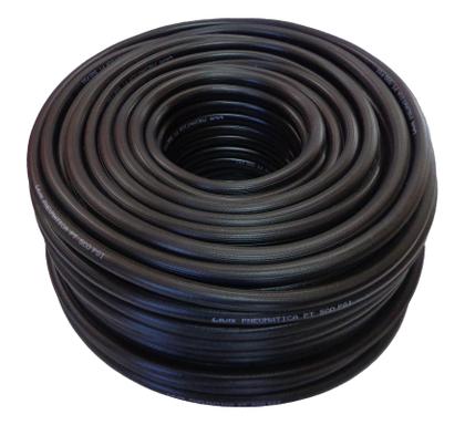 Imagem de Mangueira Pneumatica Compressor PT 500 5/16 Elite Preta 100m