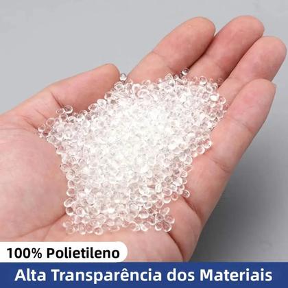 Imagem de Mangueira Pneumática Reta De 3/5/10 Metros Para Compressor De Ar, Tubo PE 5x8mm Com Conexão Rápida
