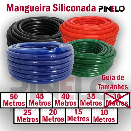 Imagem de Mangueira siliconada de jardim resistente ao sol não dobra 30 metros verde facil e leve