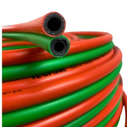 Imagem de Mangueira Solda Dupla 5/16 Para Maçarico 300psi C/ 20 Metros