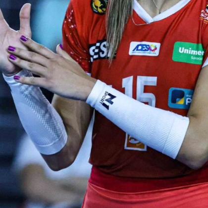 Imagem de Manguito Protetor Antebraço Volei Curto N1 Sport