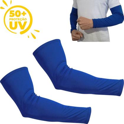 Mangas Proteção Solar UV FPS 50+ - 2 Pares | Compressão Elástica | Unissex
