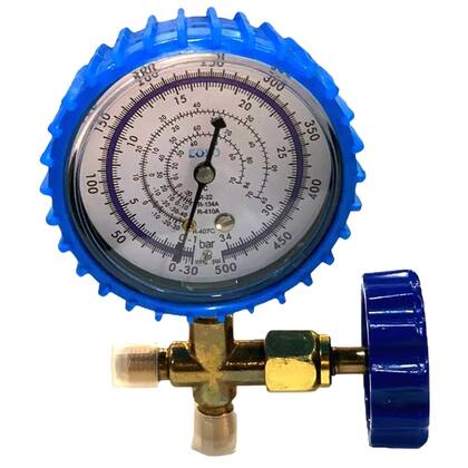 Imagem de Manifold 1 Via Baixa R410a R22, R134a R407c Máx 500 psi Eolo