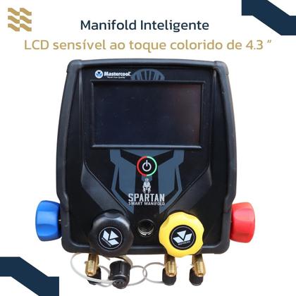 Imagem de Manifold 4 vias digital bluetooth vacuômetro mastercool  