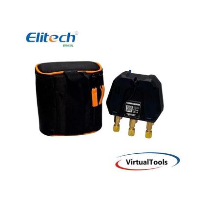 Imagem de Manifold digital elitech ms100 bluetooth 2 vias c/ estojo