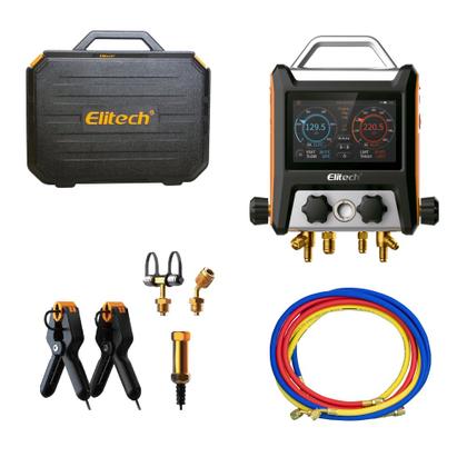 Imagem de Manifold digital inteligente com Vacuometro Bluetooth 4 Vias e Maleta MS-4000