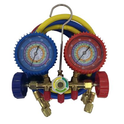 Imagem de Manifold Gás R12 R22 R502 JCM C/ Mangueira 90cm CT-536G-a