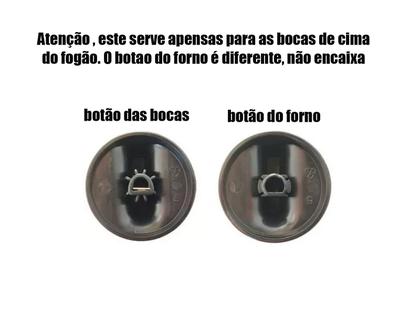 Imagem de Manipulo botao fogao electrolux 76spd 52sb 52srb 52sm original 70001752